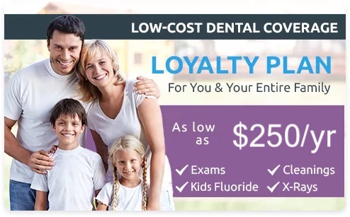 The Tulsa dentists at Flawless Smile Dentistry offer a low-cost dental coverage plan for patients.